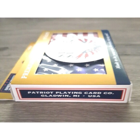 2 Deck Pk  Patriot Playing Card Co Premium American Flag Patriotic Stars Stripes - Picture 7 of 10